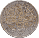 1857 FLORIN ( GF ) - FLORIN - Cambridgeshire Coins