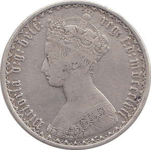 1857 FLORIN ( GF ) - FLORIN - Cambridgeshire Coins
