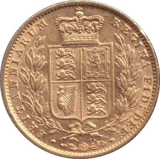 1857 GOLD SOVEREIGN ( GVF ) - SOVEREIGN - Cambridgeshire Coins