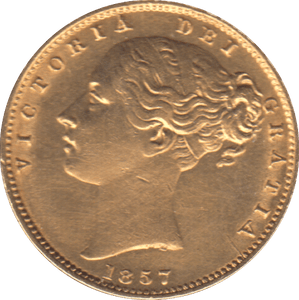 1857 GOLD SOVEREIGN ( UNC ) - SOVEREIGN - Cambridgeshire Coins