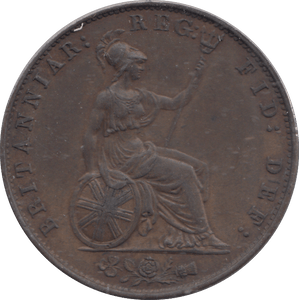 1857 HALFPENNY ( AUNC ) - HALFPENNY - Cambridgeshire Coins