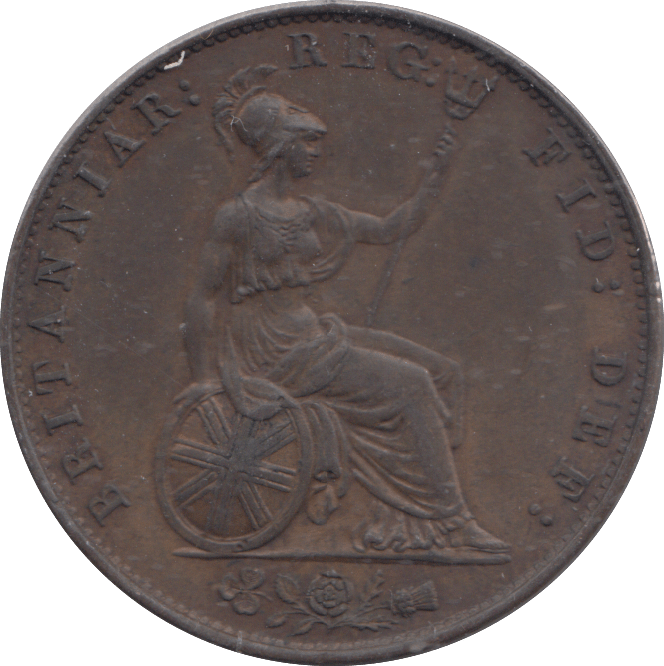 1857 HALFPENNY ( AUNC ) - HALFPENNY - Cambridgeshire Coins