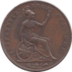1857 HALFPENNY ( EF ) - HALFPENNY - Cambridgeshire Coins