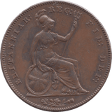 1857 HALFPENNY ( EF ) - HALFPENNY - Cambridgeshire Coins