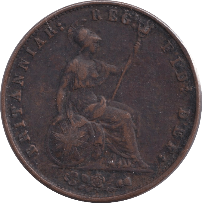 1857 HALFPENNY ( FINE ) - HALFPENNY - Cambridgeshire Coins