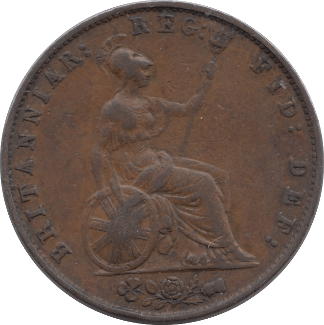1857 HALFPENNY ( GF ) - Halfpenny - Cambridgeshire Coins