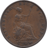 1857 HALFPENNY ( GF ) - Halfpenny - Cambridgeshire Coins