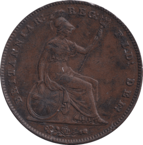 1857 PENNY ( AUNC ) - PENNY - Cambridgeshire Coins