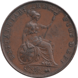 1857 PENNY ( EF ) - HALFPENNY - Cambridgeshire Coins