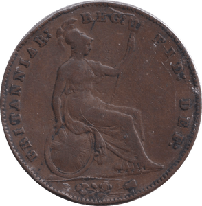 1857 PENNY ( FINE ) - PENNY - Cambridgeshire Coins