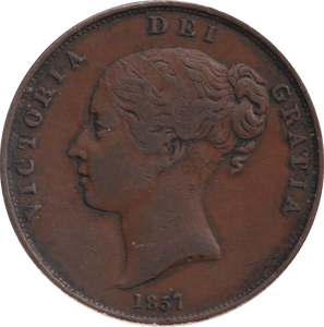 1857 PENNY ( GF ) - PENNY - Cambridgeshire Coins