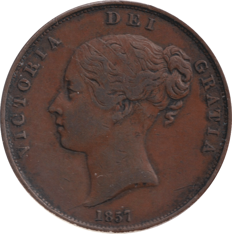 1857 PENNY ( GF ) - PENNY - Cambridgeshire Coins