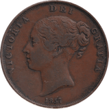 1857 PENNY ( GF ) - PENNY - Cambridgeshire Coins