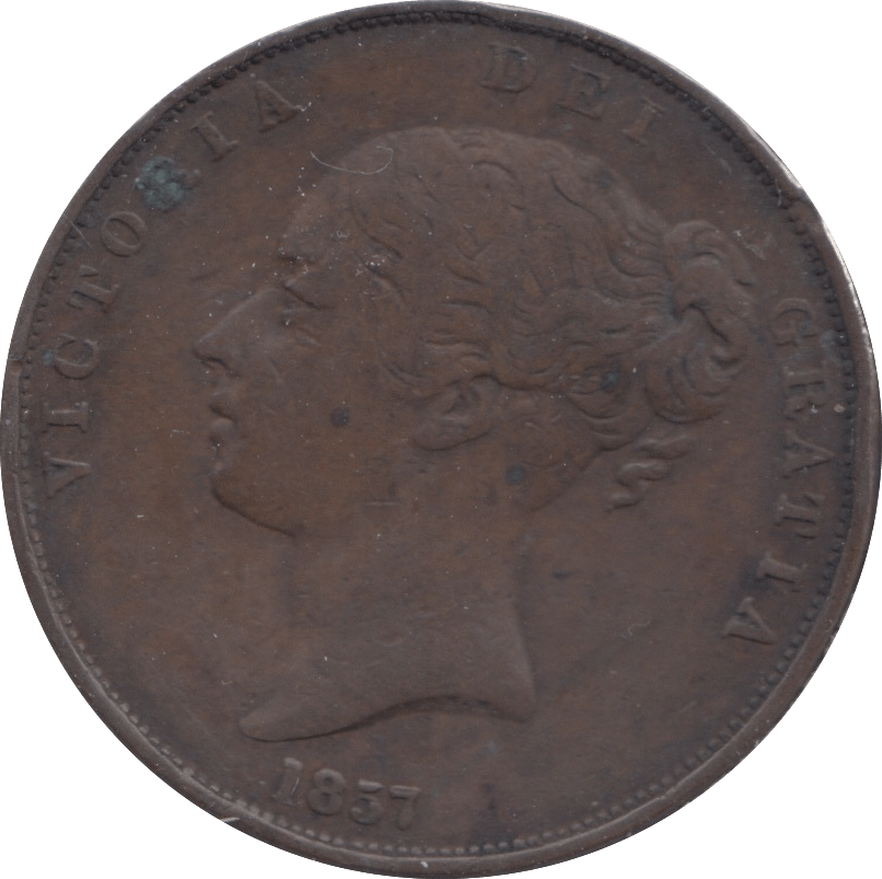 1857 PENNY ( GF ) - PENNY - Cambridgeshire Coins