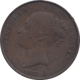 1857 PENNY ( GF ) - PENNY - Cambridgeshire Coins