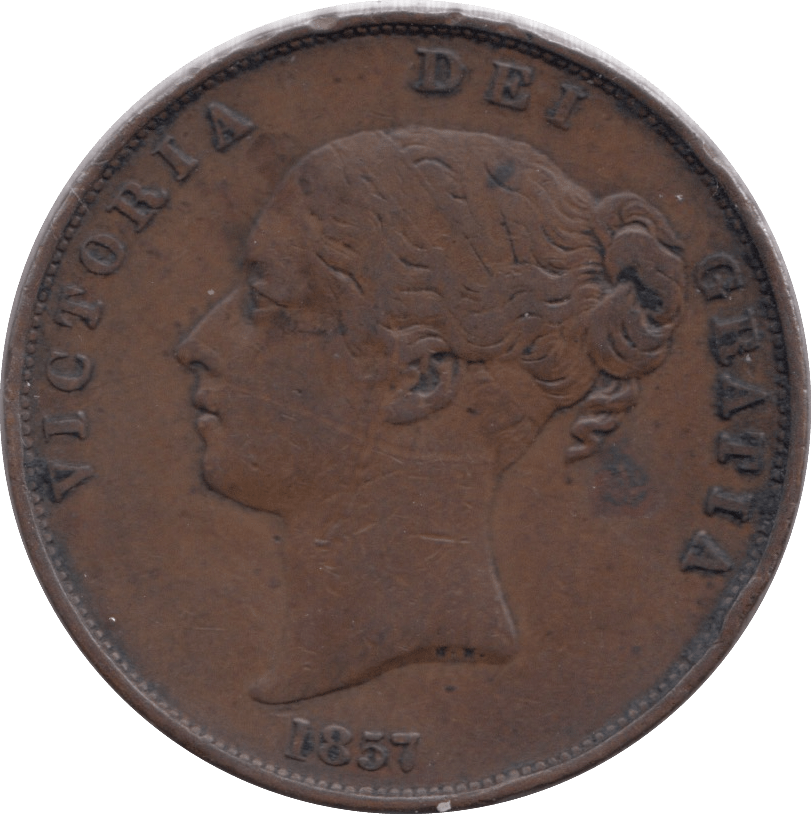 1857 PENNY ( GF ) - PENNY - Cambridgeshire Coins