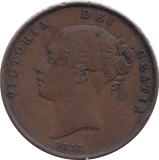 1857 PENNY ( GF ) - PENNY - Cambridgeshire Coins