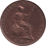 1857 PENNY VICTORIA ( EF ) - PENNY - Cambridgeshire Coins
