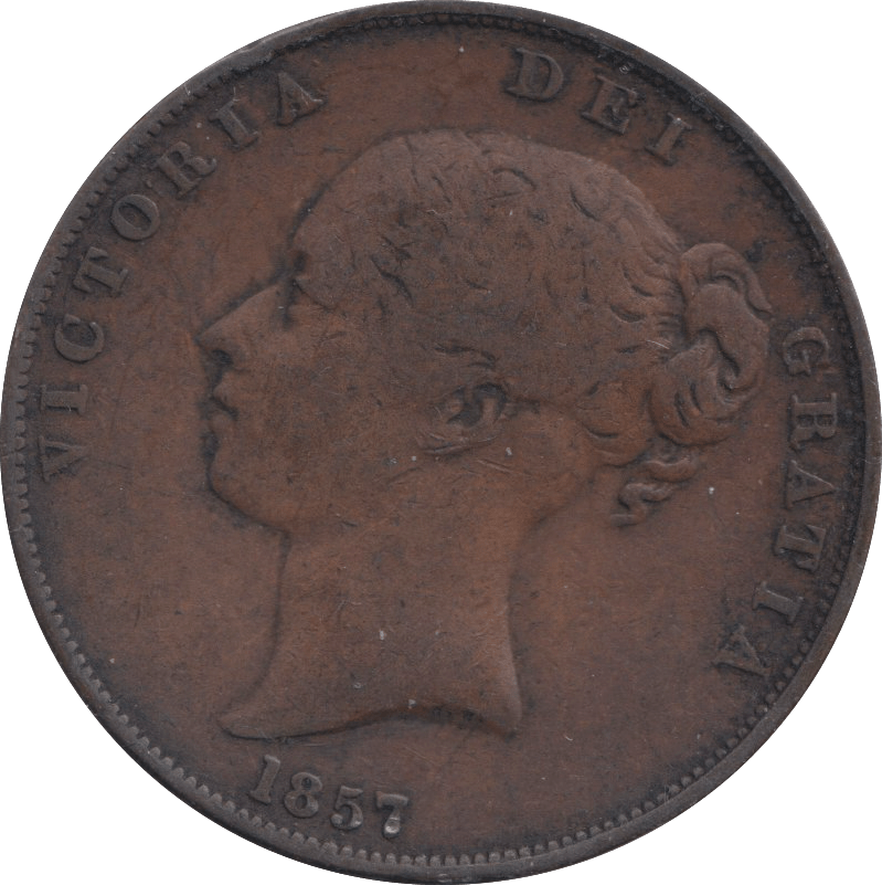 1857 PENNY VICTORIA ( GF ) - PENNY - Cambridgeshire Coins