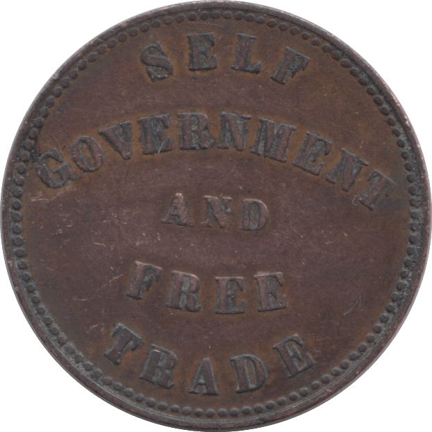 1857 PRINCE EDWARD ISLAND HALFPENNY TOKEN - HALFPENNY TOKEN - Cambridgeshire Coins