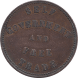 1857 PRINCE EDWARD ISLAND HALFPENNY TOKEN - HALFPENNY TOKEN - Cambridgeshire Coins