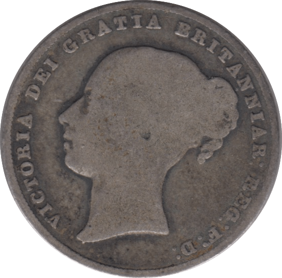 1857 SHILLING ( FAIR ) - Shilling - Cambridgeshire Coins