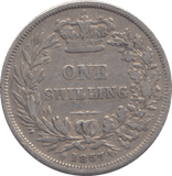 1857 SHILLING ( FINE ) - SHILLING - Cambridgeshire Coins