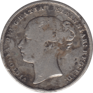 1857 SHILLING ( GF ) - Shilling - Cambridgeshire Coins
