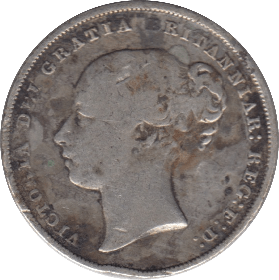 1857 SHILLING ( GF ) - Shilling - Cambridgeshire Coins