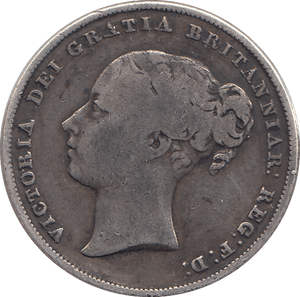 1857 SHILLING ( GF ) - SHILLING - Cambridgeshire Coins