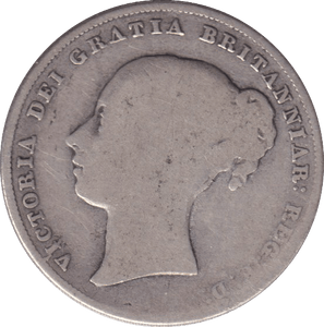 1857 SHILLING ( NF ) - SHILLING - Cambridgeshire Coins