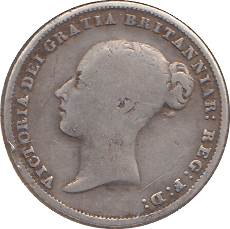 1857 SIXPENCE ( NF ) - SIXPENCE - Cambridgeshire Coins