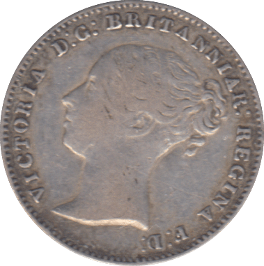 1857 THREEPENCE ( GF ) - THREEPENCE - Cambridgeshire Coins