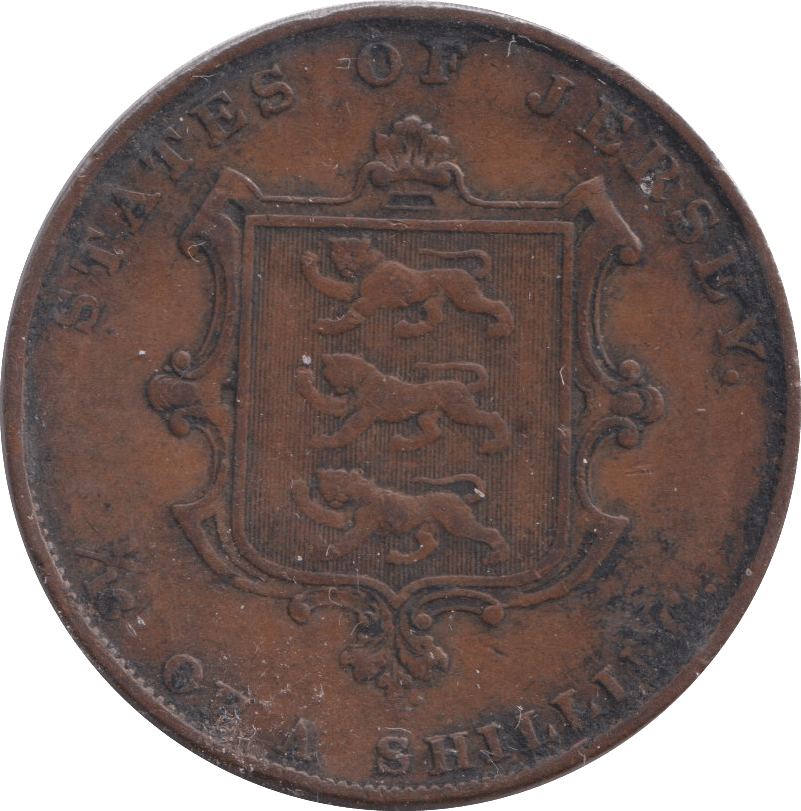 1858 1/13 PENNY JERSEY - WORLD COINS - Cambridgeshire Coins