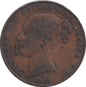 1858 1/13 PENNY JERSEY - WORLD COINS - Cambridgeshire Coins