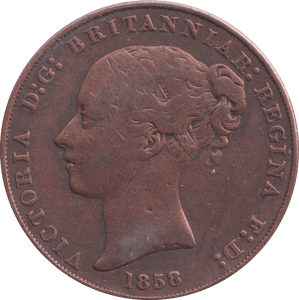 1858 1/13 SHILLING JERSEY - WORLD COINS - Cambridgeshire Coins