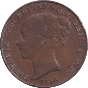 1858 1/13 SHILLING TOKEN JERSEY - OTHER TOKENS - Cambridgeshire Coins