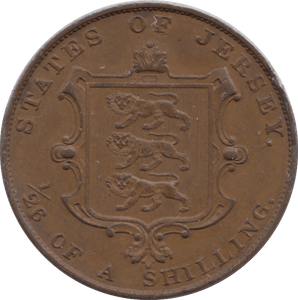 1858 1/26 SHILLING JERSEY - WORLD COINS - Cambridgeshire Coins