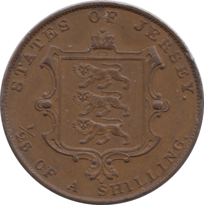 1858 1/26 SHILLING JERSEY - WORLD COINS - Cambridgeshire Coins