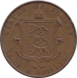 1858 1/26 SHILLING JERSEY - WORLD COINS - Cambridgeshire Coins