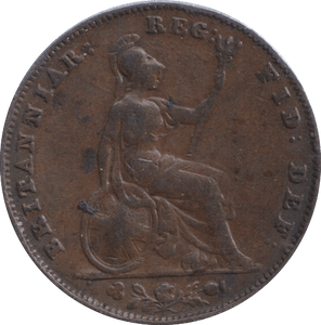 1858 FARTHING ( GF ) - FARTHING - Cambridgeshire Coins