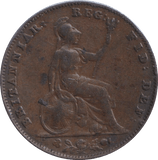 1858 FARTHING ( GF ) - FARTHING - Cambridgeshire Coins