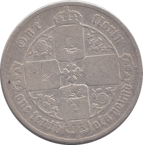 1858 FLORIN ( FAIR ) - FLORIN - Cambridgeshire Coins