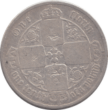 1858 FLORIN ( FAIR ) - FLORIN - Cambridgeshire Coins