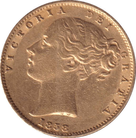 1858 GOLD SOVEREIGN ( GVF ) - SOVEREIGN - Cambridgeshire Coins