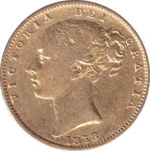 1858 GOLD SOVEREIGN ( GVF ) - SOVEREIGN - Cambridgeshire Coins