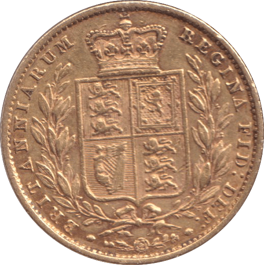 1858 GOLD SOVEREIGN ( VF ) - SOVEREIGN - Cambridgeshire Coins