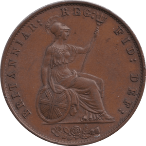 1858 HALFPENNY ( AUNC ) - HALFPENNY - Cambridgeshire Coins