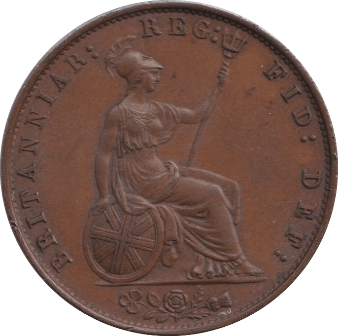 1858 HALFPENNY ( AUNC ) - HALFPENNY - Cambridgeshire Coins