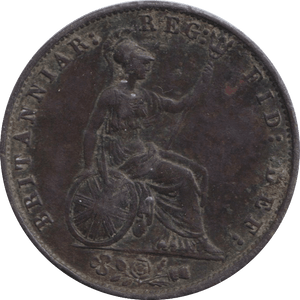 1858 HALFPENNY ( EF ) - HALFPENNY - Cambridgeshire Coins